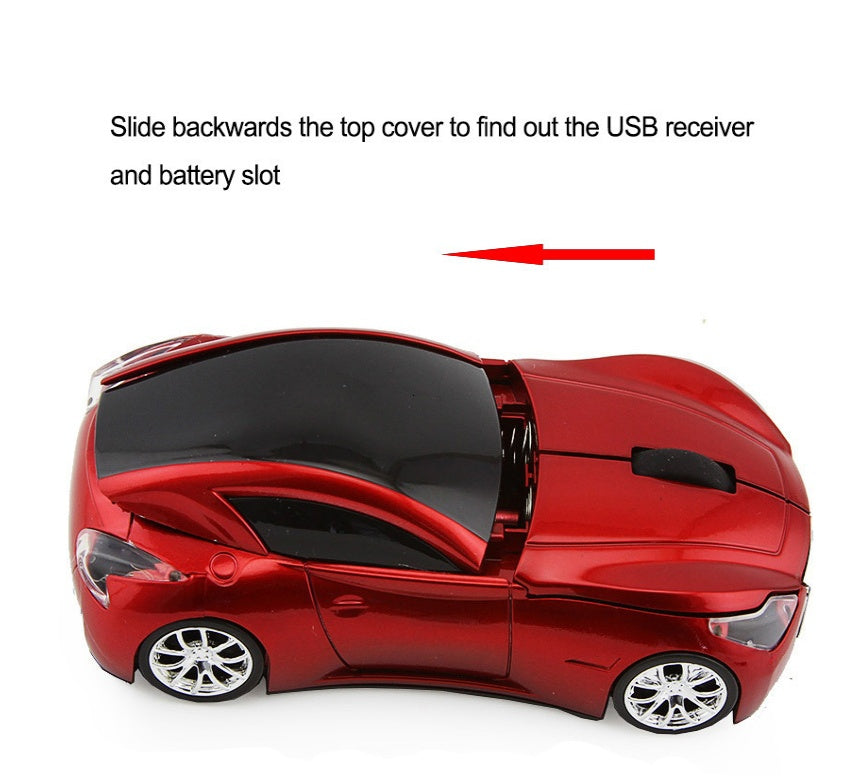 Car Shape Wireless Mouse – Fun Tech, Smooth Control
