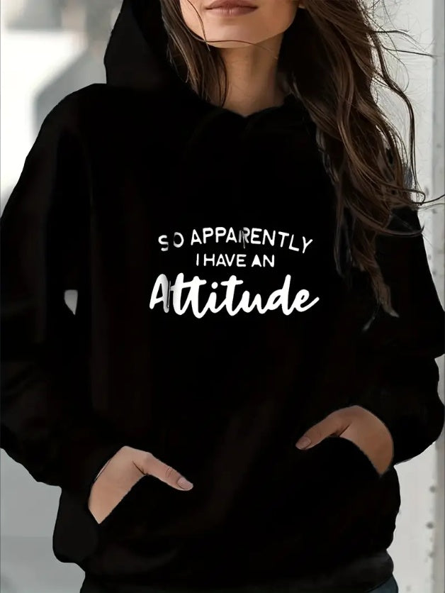 Sassy Print Hoodie – Comfort with a Wink of Confidence