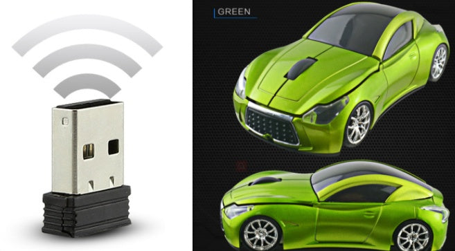 Car Shape Wireless Mouse – Fun Tech, Smooth Control