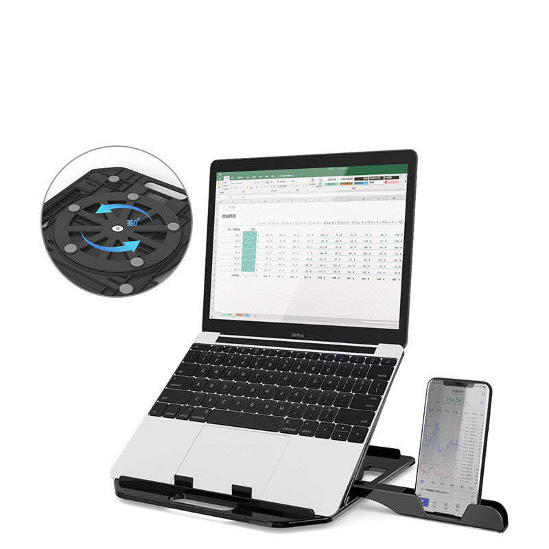 Folding Laptop Riser – Sleek Support for Work Anywhere”