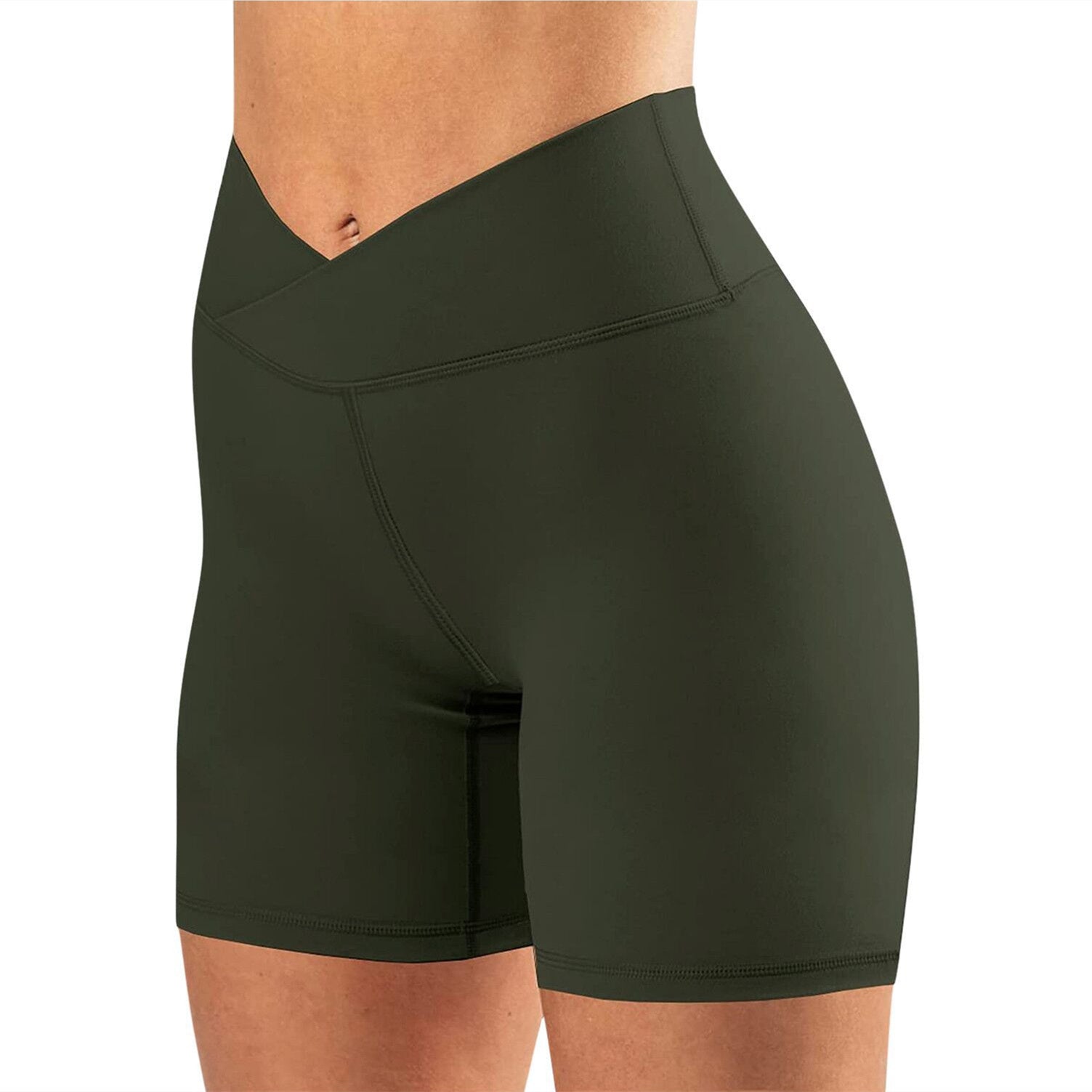 Cross-Waist Yoga Leggings – Move Freely, Feel Confident