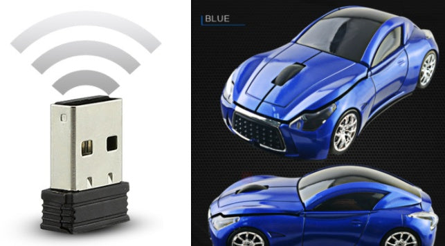 Car Shape Wireless Mouse – Fun Tech, Smooth Control