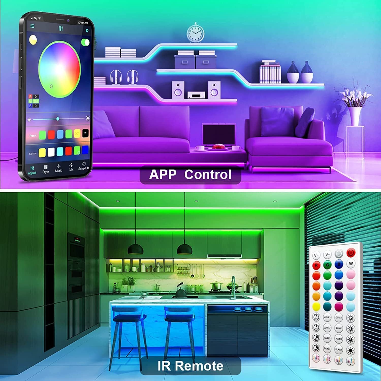 Smart LED Light Strip – Vibes, Color & Control