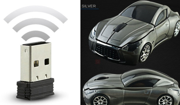 Car Shape Wireless Mouse – Fun Tech, Smooth Control
